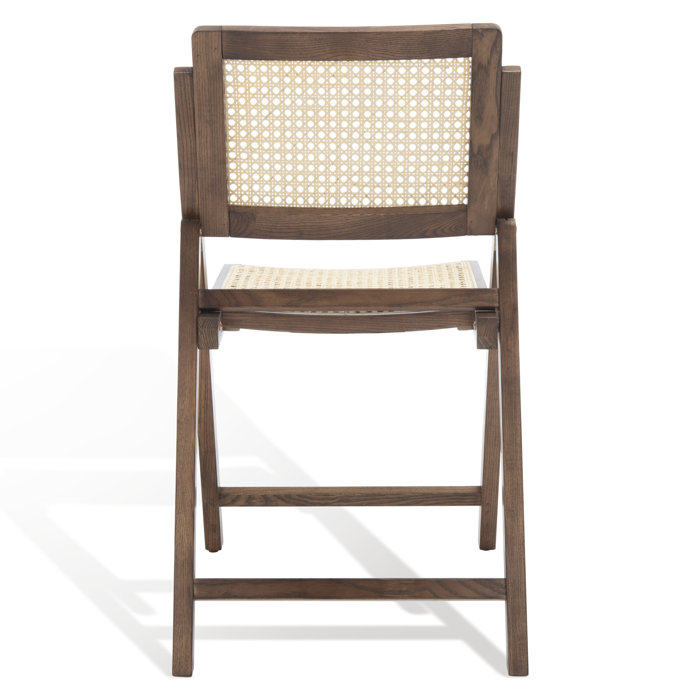 AllModern Dan Rattan Folding Dining Chair & Reviews | Wayfair